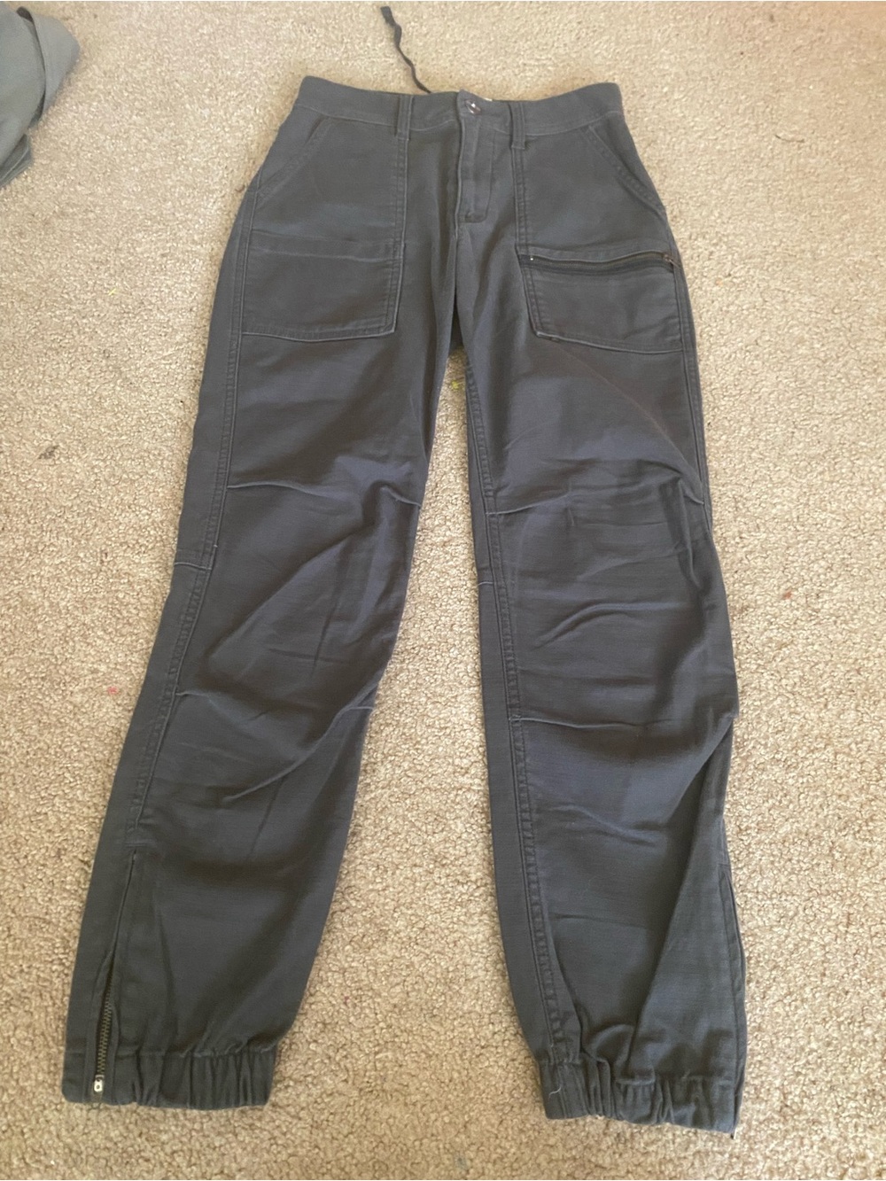 REI Co-op Trailsmith Jogger Pants Washed Black Utility Womens Size 0